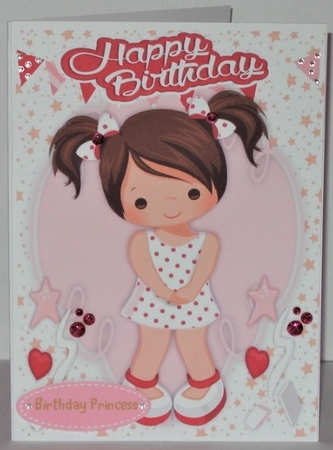Birthday Girl Pink by Hazel Underwood