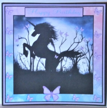 BUTTERFLY UNICORN  by Hazel Underwood