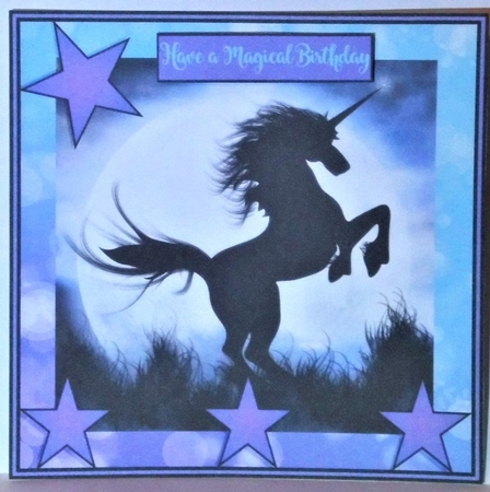 UNICORN MOON  by Hazel Underwood