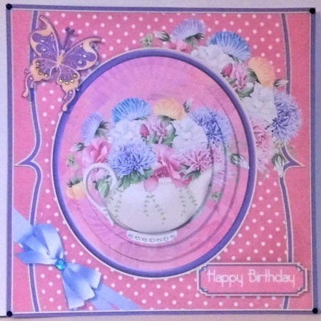 Teapot Flower Arrangement by Hazel Underwood