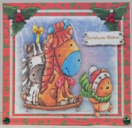 Animal Sleigh by Hazel Underwood