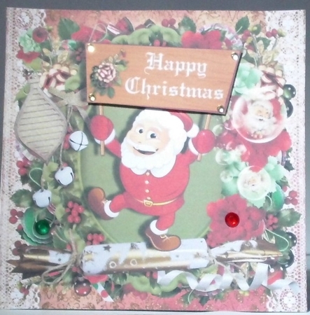 Signpost Santa by Hazel Underwood