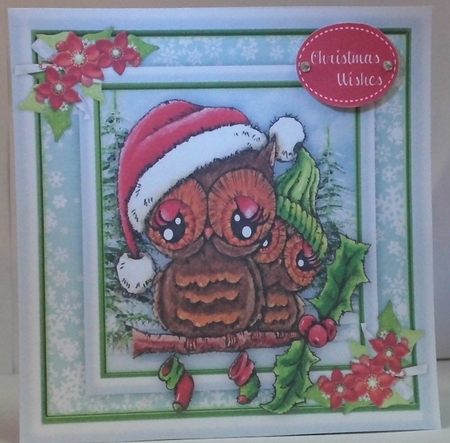 Cute Christmas Animals ,4 Mini  Bumper Pack by Hazel Underwood