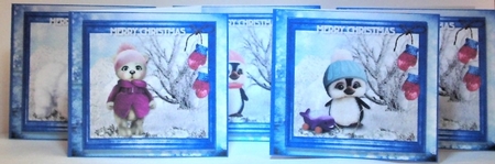 Winter Friends gift tags 2 by Hazel Underwood