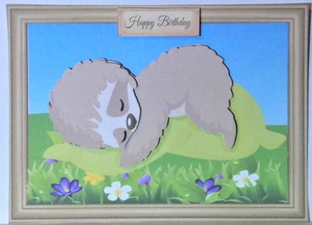 Sleepy Sloth by Hazel Underwood