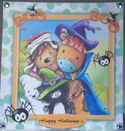 Trick or treat its Halloween  by Hazel Underwood