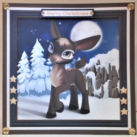 Christmas Reindeer by Hazel Underwood