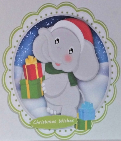 Ellie and her Christmas Presents  by Hazel Underwood