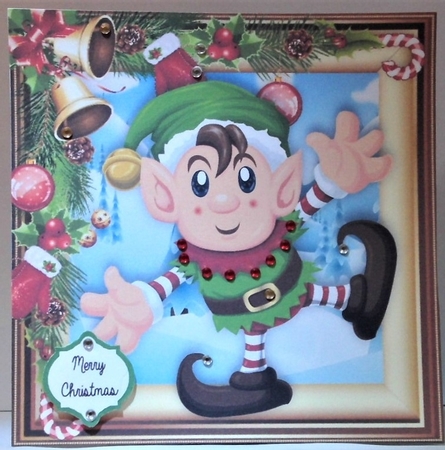 Gorgeous Cheeky Elf 8x8 Mini Kit by Hazel Underwood