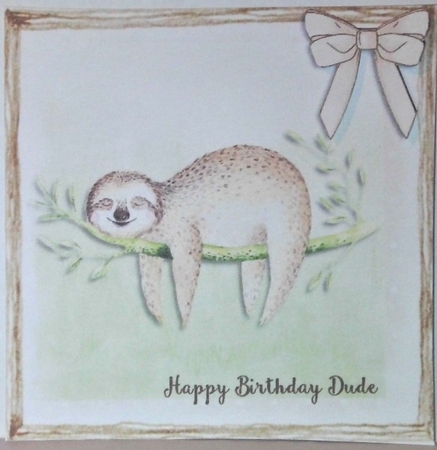 Happy birthday dude by Hazel Underwood