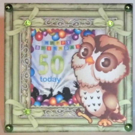 Owl Old Are You?50! by Hazel Underwood