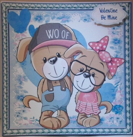 Woof I Love You  by Hazel Underwood