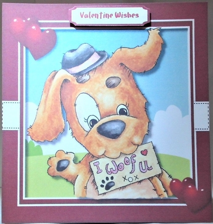 I Woof U  by Hazel Underwood