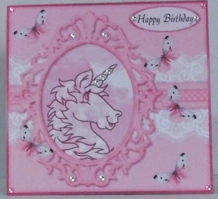 Cheeky Pink Unicorn by Hazel Underwood