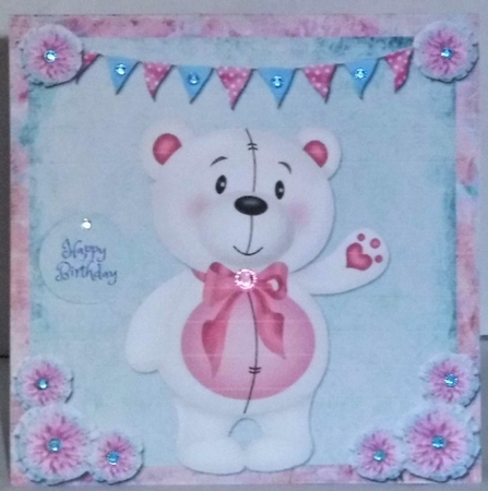 Cute Bear Birthday by Hazel Underwood