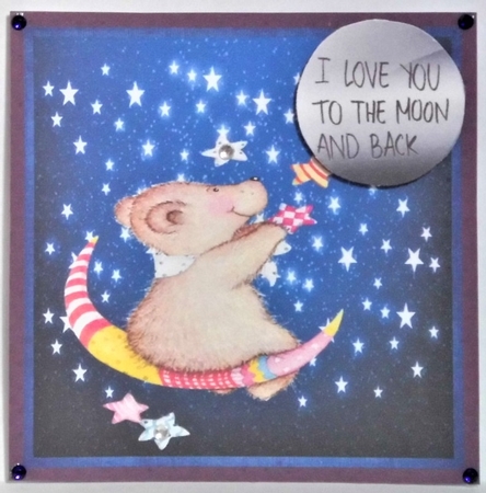 I Love You To The Moon & Back by Hazel Underwood
