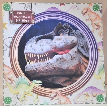 DINOSAUR BIRTHDAY MULTI SENTIMENTS by Hazel Underwood