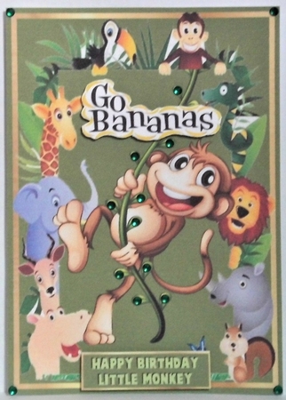 Little Monkey Birthday by Hazel Underwood