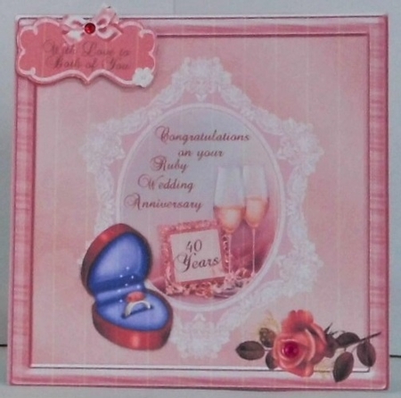 Ruby Wedding Anniversary 2 by Hazel Underwood