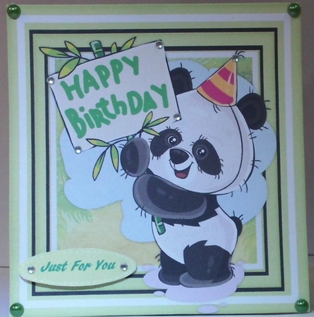 Pandas Birthday Wishes by Hazel Underwood