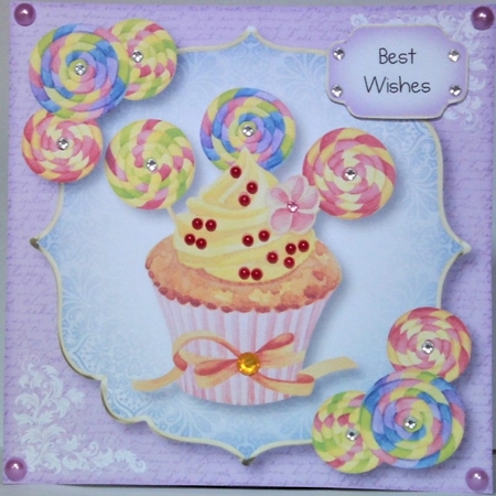Birthday Cupcake - A Sweet Treat by Hazel Underwood