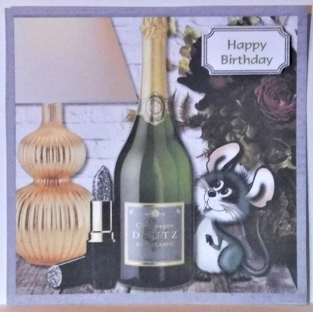 Lamp, champagne and flowers Featured Gallery Photo