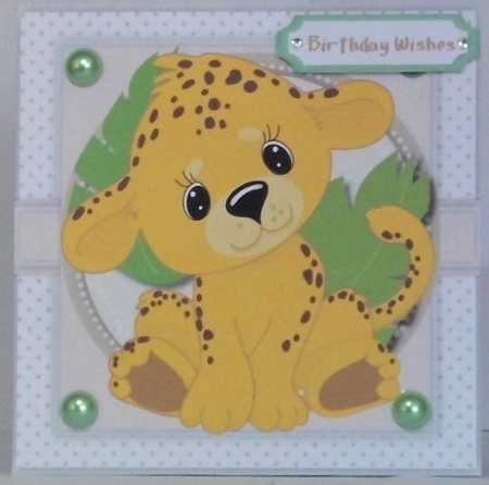 Adorable Lenny Leopard  by Hazel Underwood