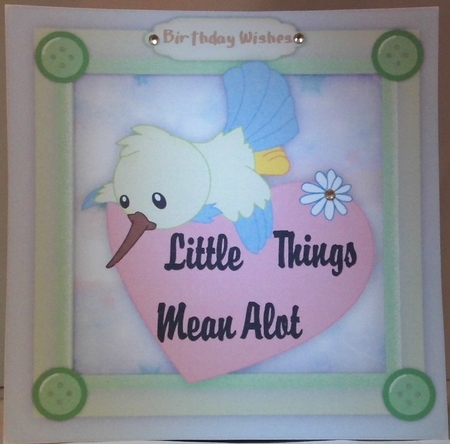 Love You ,Baby Bird  by Hazel Underwood