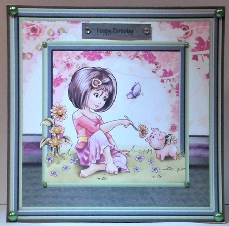 Adorable Spring Piglet Mini Kit by Hazel Underwood