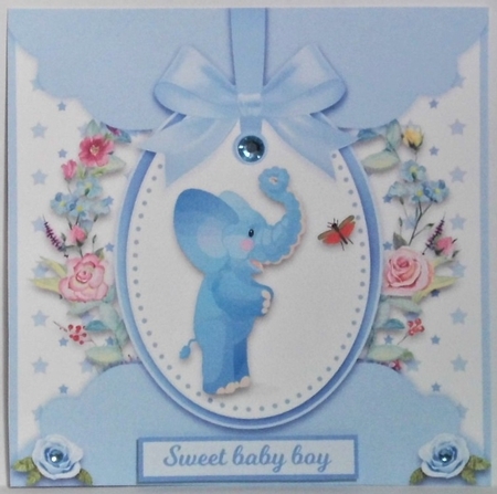 LITTLE BLUE ELEPHANT by Hazel Underwood