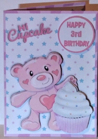 HI CUPCAKE mini kit 5x7 by Hazel Underwood