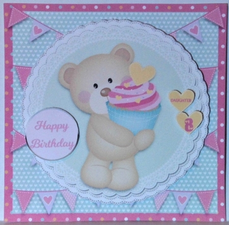 CUPCAKE BEAR MINI KIT by Hazel Underwood