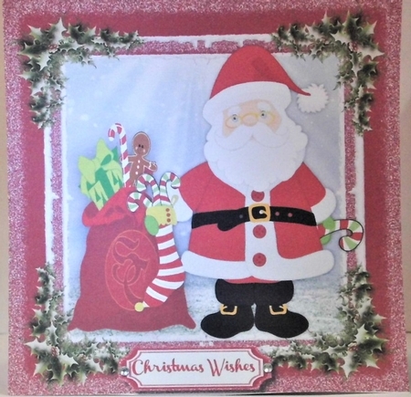 8, Sheet Bumper Kit Christmas Critters with incert by Hazel Underwood