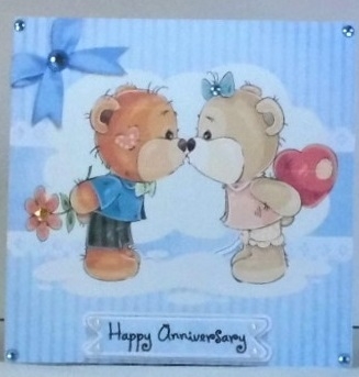 Anniversary bears by Hazel Underwood