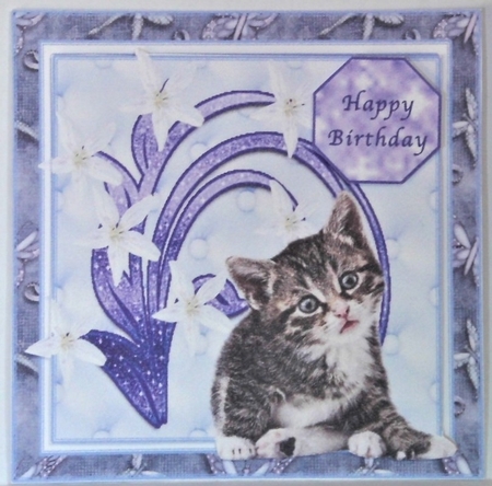 HERES LOOKING AT YOU KITTY CAT TOPPER by Hazel Underwood