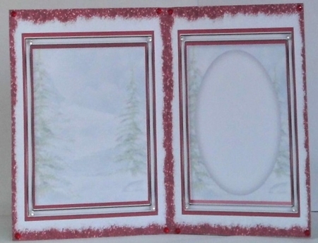 Blank Incert Red by Hazel Underwood