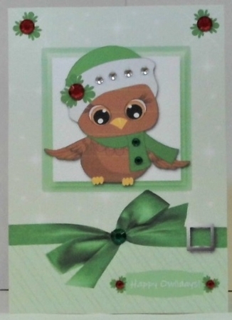Happy Owlidays by Hazel Underwood