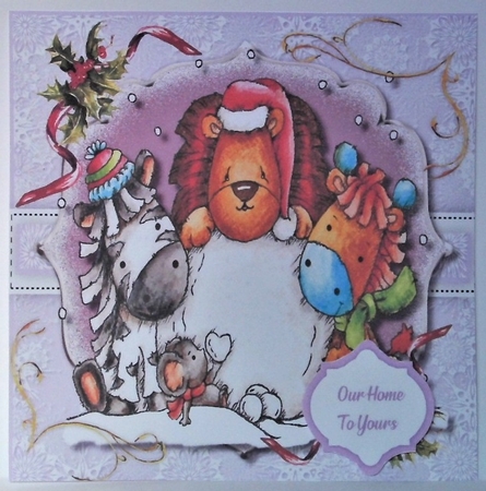 Animal Snowplay by Hazel Underwood