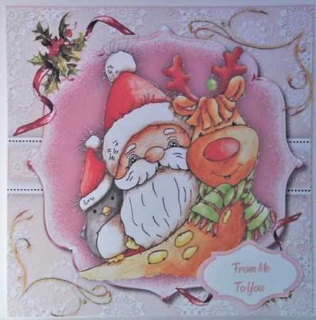 Santas Bunch  by Hazel Underwood