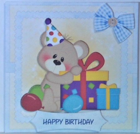 Happy Birthday Bear by Hazel Underwood