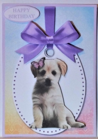 BUTTERFLY PUP by Hazel Underwood