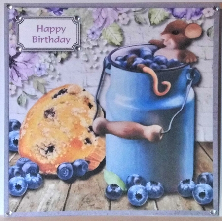 Its all about the blueberries by Hazel Underwood
