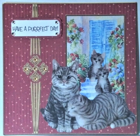 Birthday Cats by Hazel Underwood
