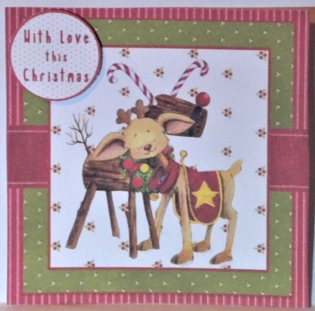 LOVE A REINDEER CHRISTMAS MINIKIT by Hazel Underwood