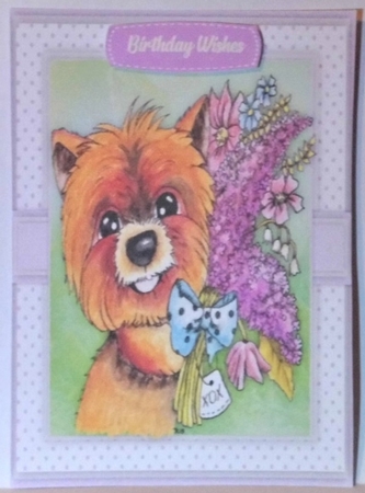  A5 Terrier Treas by Hazel Underwood