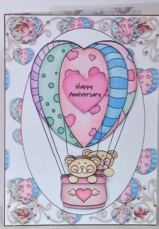 anniversary balloon by Hazel Underwood