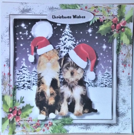 Christmas Furry Friends 1 by Hazel Underwood