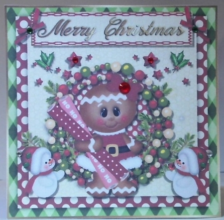 Merry Christmas Ginger Cutie by Hazel Underwood
