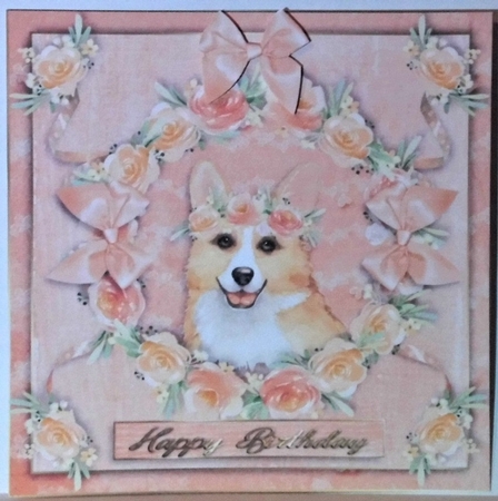 Peach Party Pup 6 by Hazel Underwood