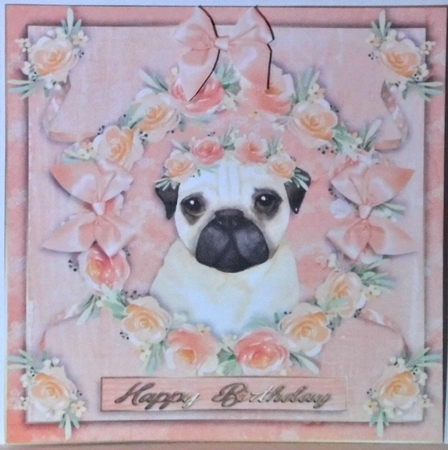 Peach Party Pup 7 by Hazel Underwood